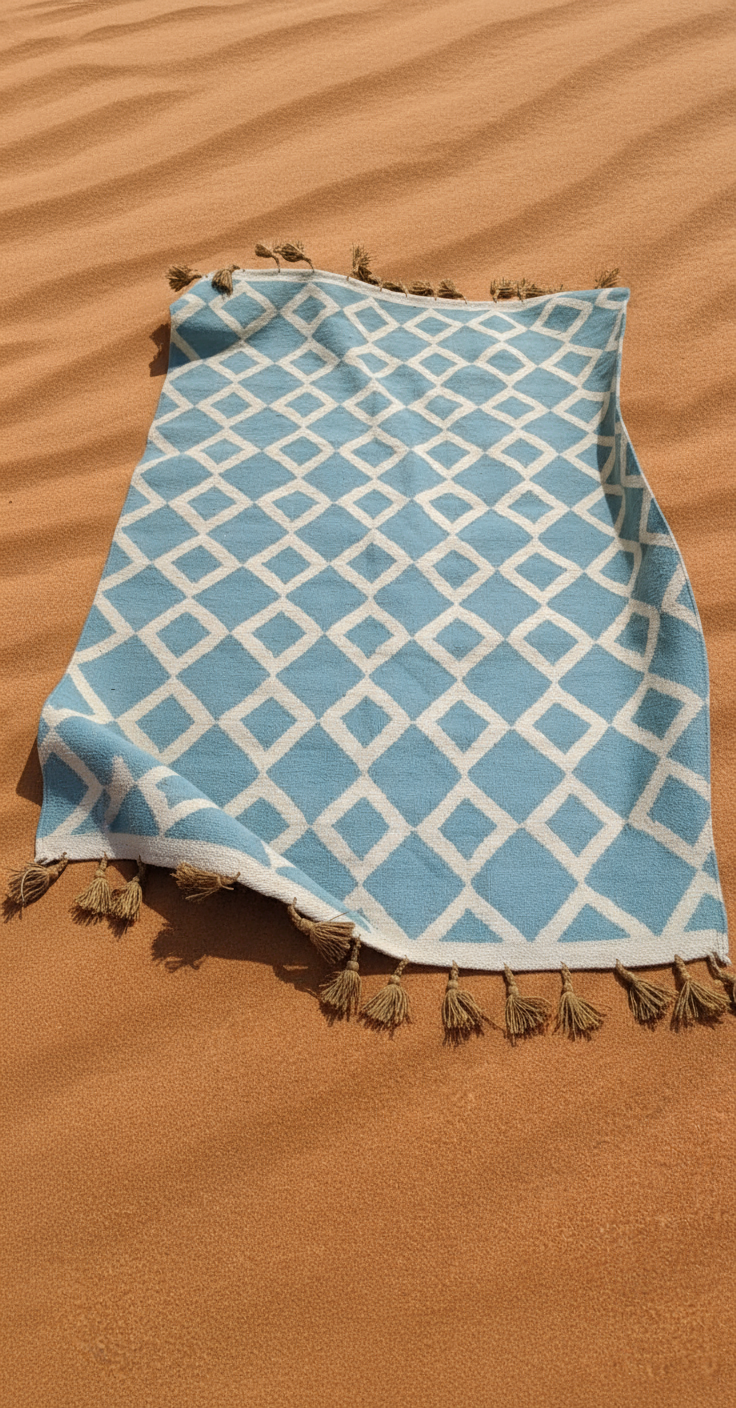 BlueDesert Flat Kilim